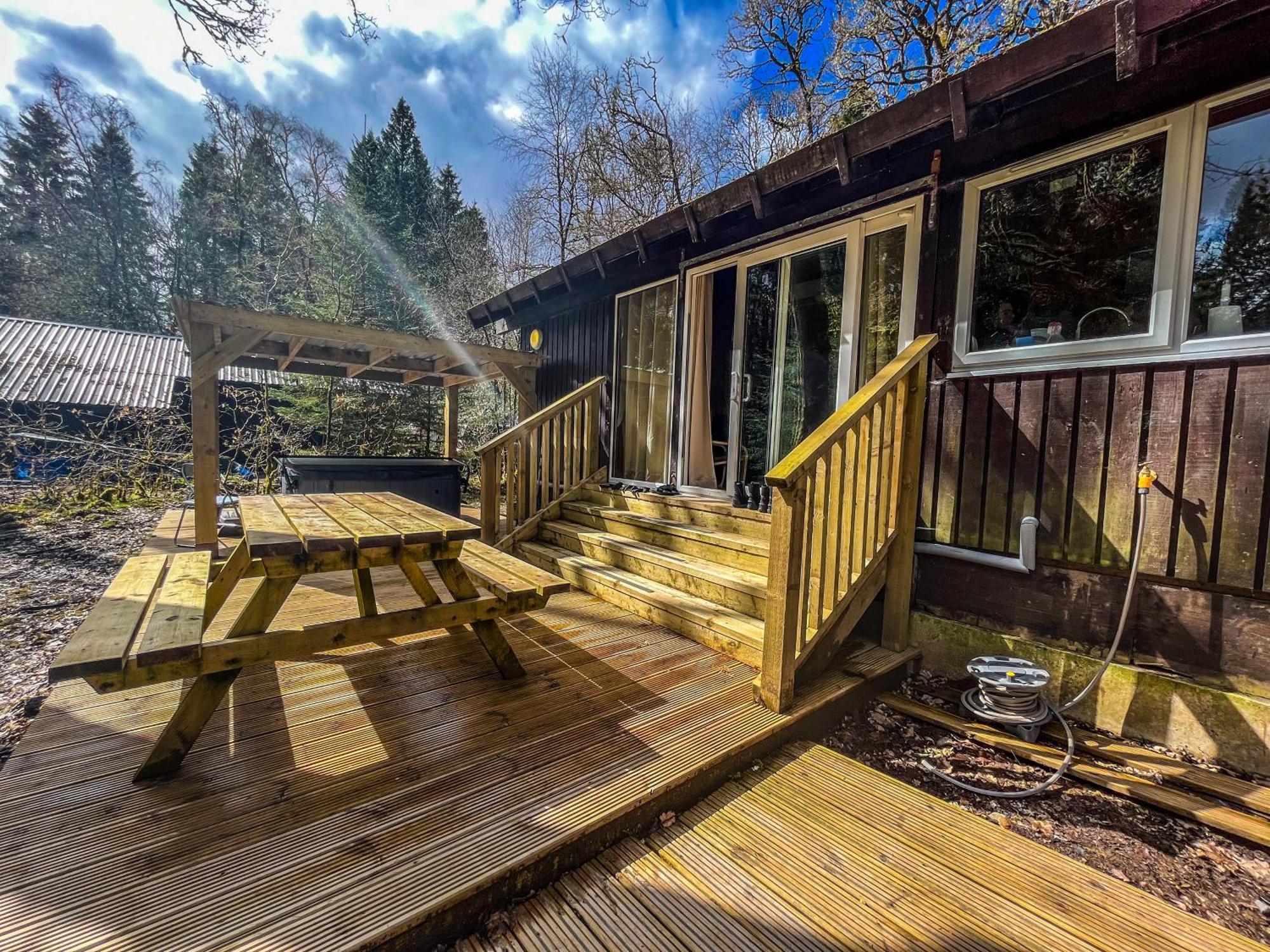 Dalavich Loch Aweside Forest Cabins חדר תמונה