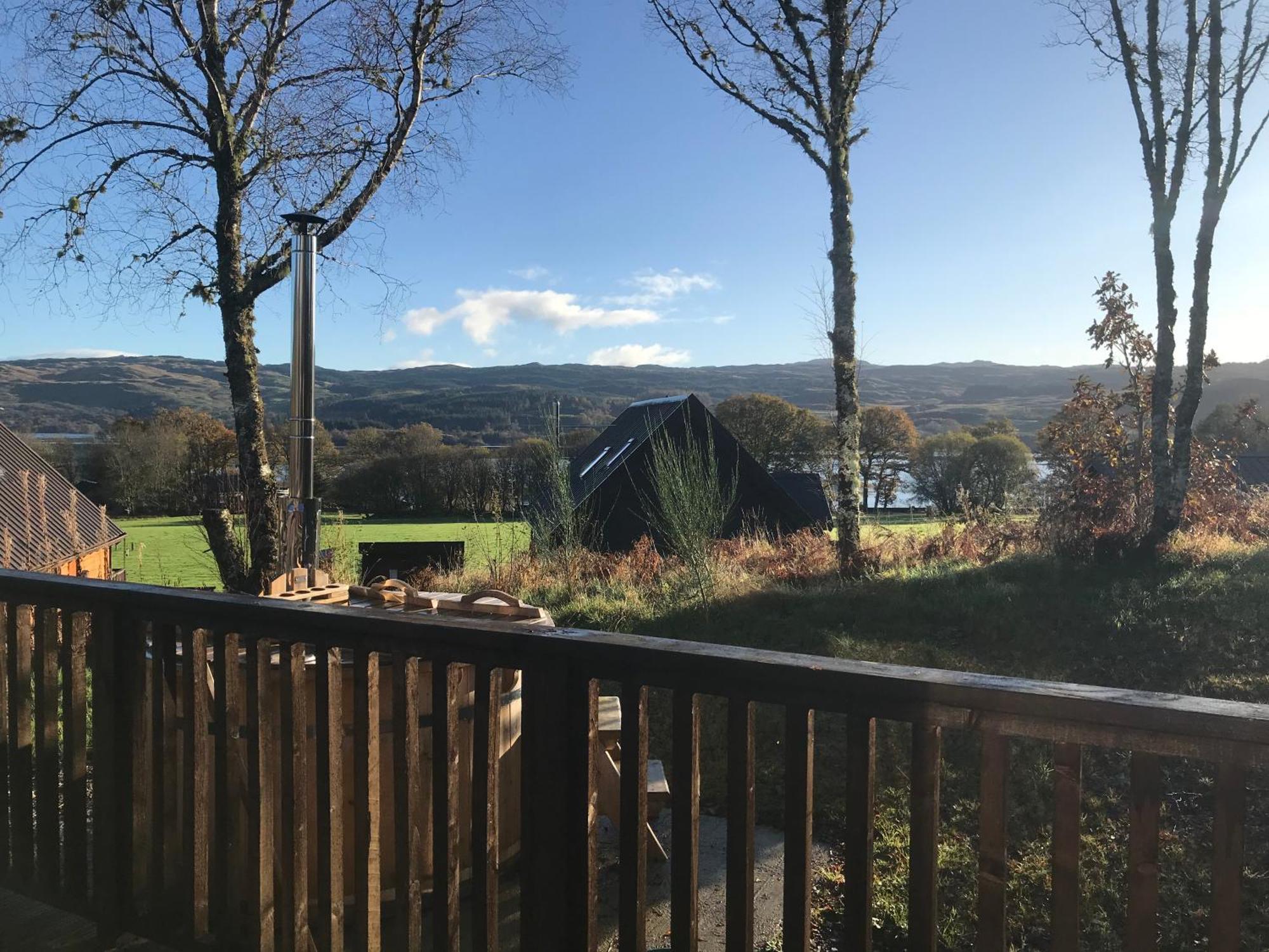 Dalavich Loch Aweside Forest Cabins חדר תמונה